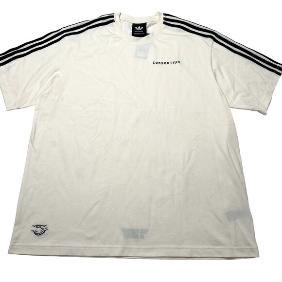 Adidas Consortium T-Shirt in Chalk White